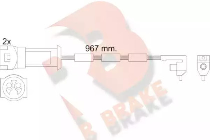 Контакт R BRAKE 610069RB